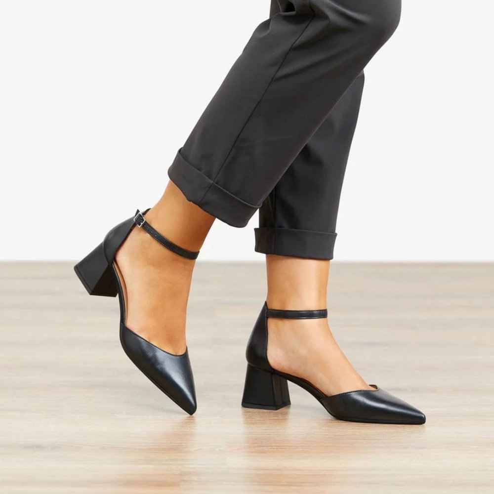 Contigo Light Blue Block Heel - Never Worn